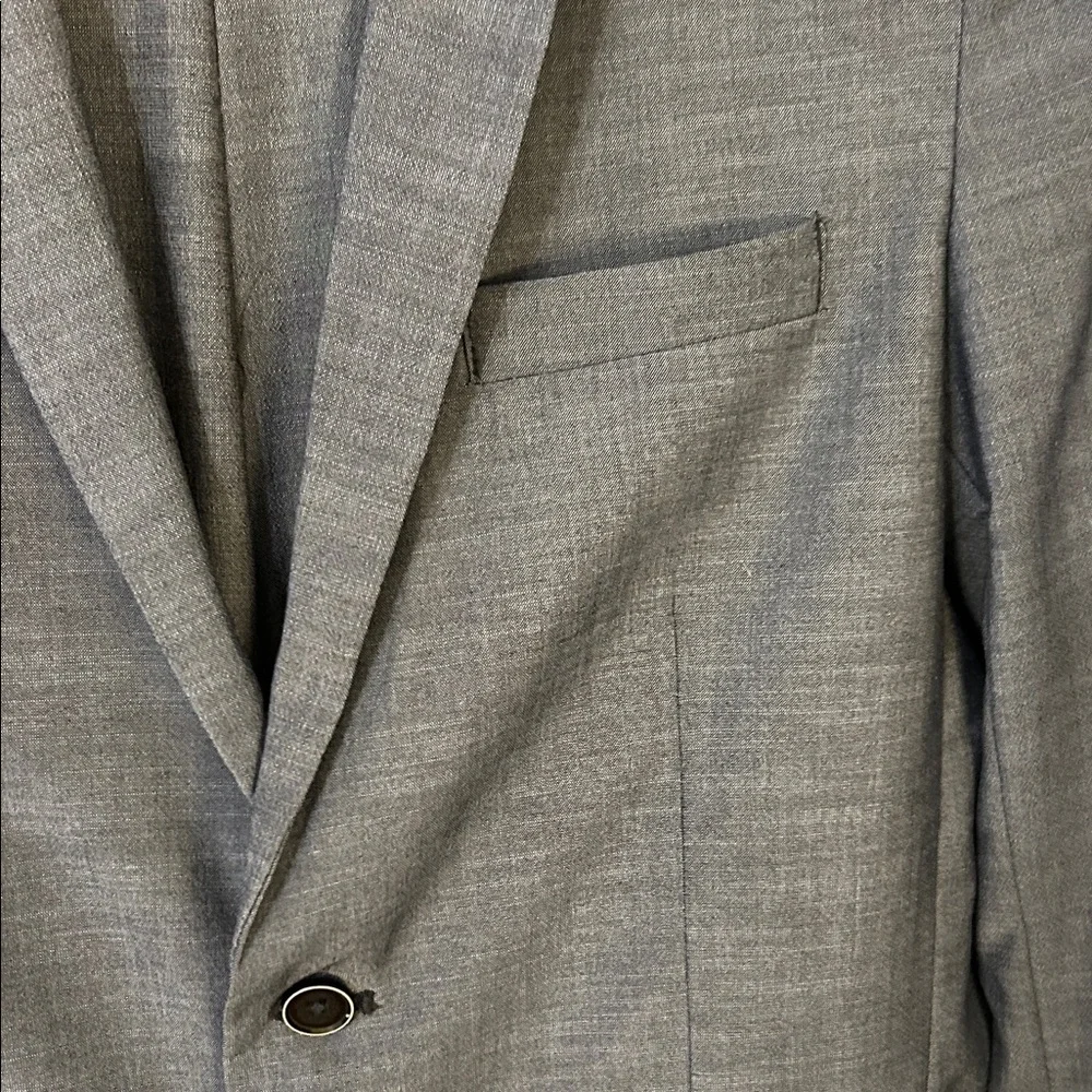 NWT Calvin Klein Boys Mixed Size, Slim Fit Medium Blue Single Breasted Suit - Picture 3 of 11